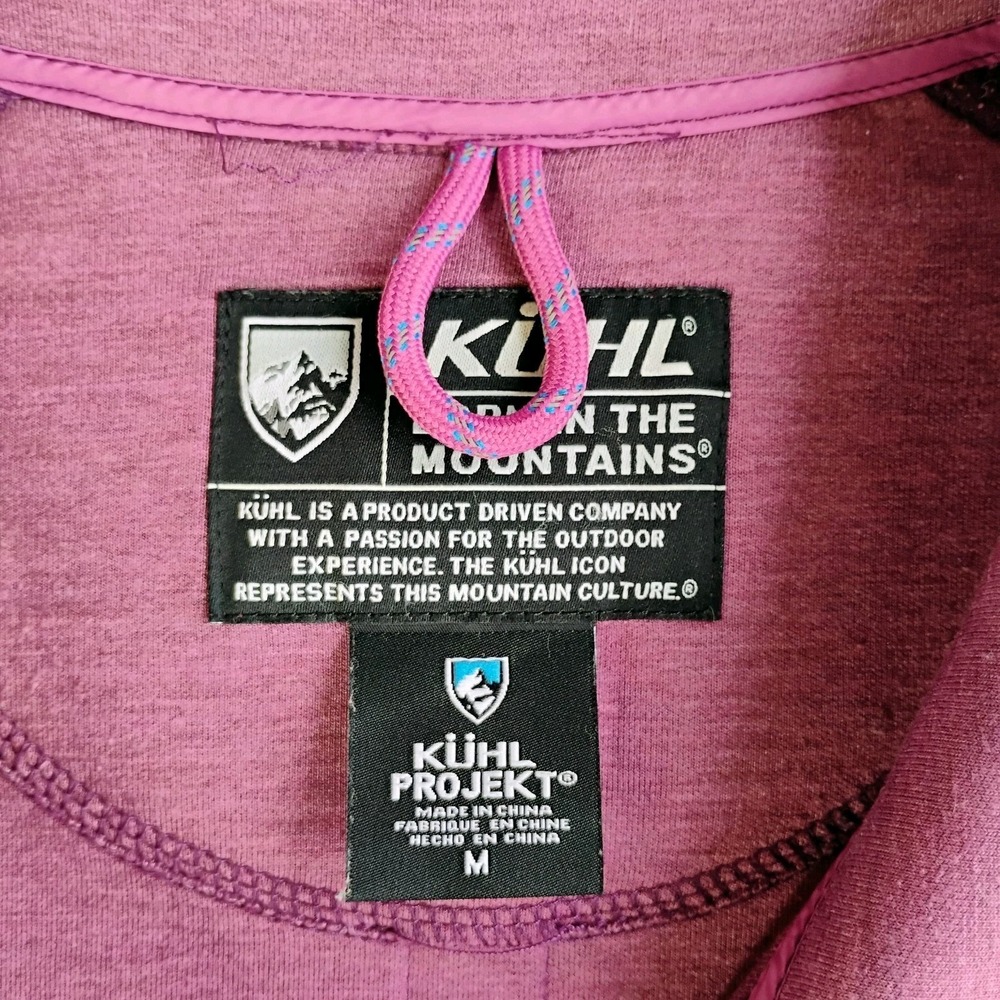Kuhl Projekt Kestrel Jacket Womens M Fuschia Full Zip Stretch Performance Comfy - Picture 6 of 12